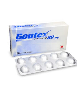 GOUTEX 80 MG CAJA X 30 CAPS