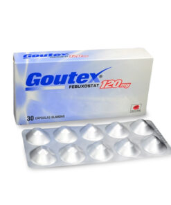GOUTEX 120 MG CAJA X 30 CAPS