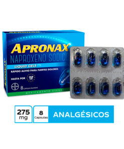 APRONAX 275 MG LG FCO X 8 CAPS