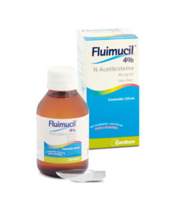 FLUIMUCIL 4% FRAMBUESA FCO X 120 ML