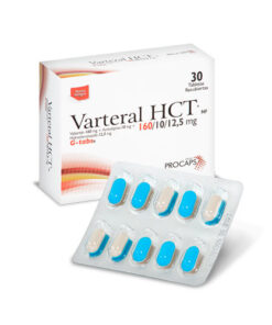 VARTERAL HCT 160/10/12.5 MG CAJA X 30 TABS