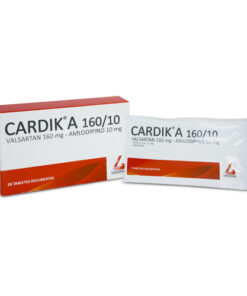 CARDIK A 160/10 CAJA X 30 TABS