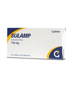 SULAMP 750 MG CAJA X 20 TABS