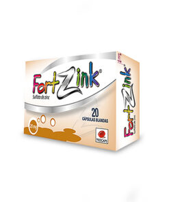 FORTZINK 20 MG CAJA X 20 CAPS