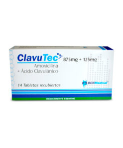 CLAVUTEC 875/125 MG CAJA X 14 TABS