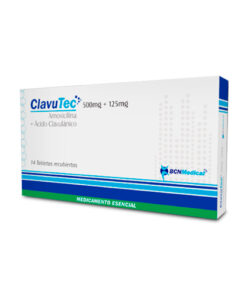 CLAVUTEC 500/125 MG CAJA X 14 TABS