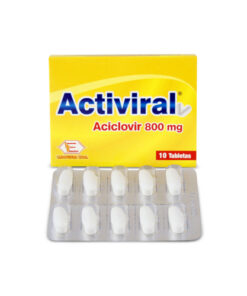 ACTIVIRAL 800 MG CAJA X 10 TABS