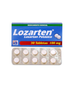 LOZARTEN 100 MG CAJA X 30 TABS