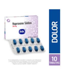NAPROXENO 550 MG MK CAJA X 10 TABS
