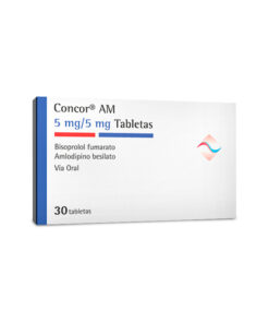 CONCOR AM 5/5 MG CAJA X 30 TABS