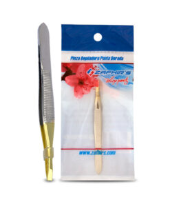 DEPILADOR CEJAS PUNTA DORADA ZAFHIRS X 1 UND