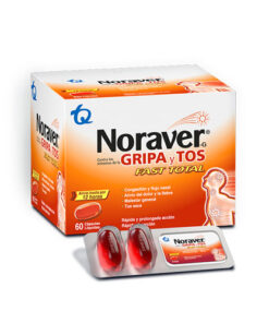 NORAVER GRIPA FAST TOTAL CAJA X 60 CAPS