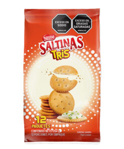 GALLETA SALTINAS TRIS BOLSA X 12 PQTS