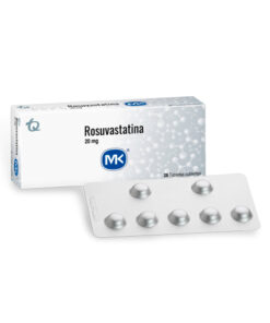 ROSUVASTATINA 20 MG MK CAJA X 28 TABS