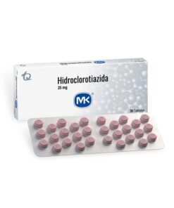 HIDROCLOROTIAZIDA 25 MG MK CAJA X 30 TABS