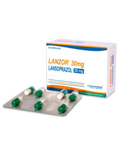 LANZOR 30 MG (LANZOPRAZOL) CAJA X 28 CAPS
