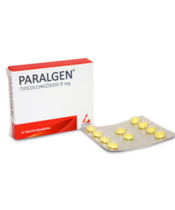 PARALGEN 8 MG CAJA X 10 TABS