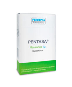 PENTASA SUPOSITORIOS ** CAJA X 14 UNDS
