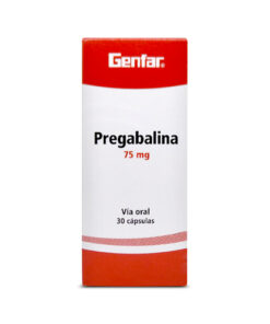 PREGABALINA  75 MG GENFAR ** CAJA X 30 CAPS