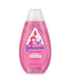 CHAMPU J&J GOTAS DE BRILLO FCO X 200 ML