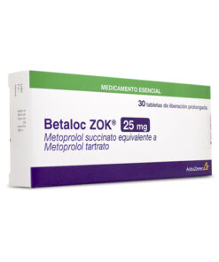 BETALOC ZOK  25 MG ** CAJA X 30 TABS