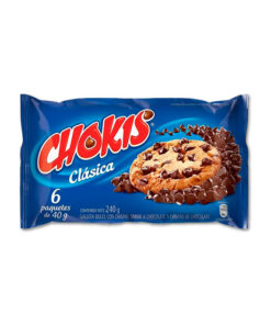 GALLETA CHOKIS CHISPAS BOLSA X 6 UNDS