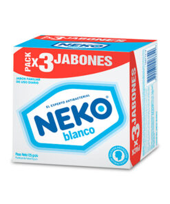 JABON NEKO BLANCO X 110 GR CAJA X 3 UNDS