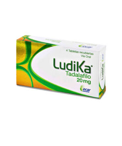 LUDIKA 20 MG CAJA X 4 TABS