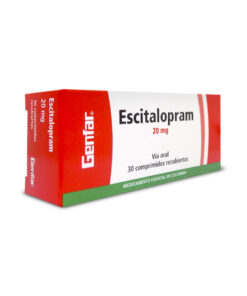 ESCITALOPRAM 20 MG GENFAR CAJA X 30 COMP