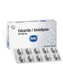 VALSARTAN+AMLODIPINO 160/5 MG X 30 TABS  MK