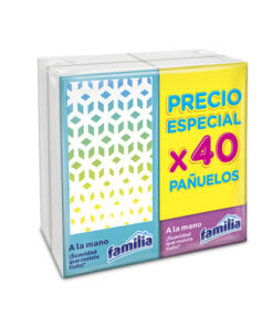 PANUELOS FAMILIA BOLSILLO X 4 PQTES P/ESPECIA