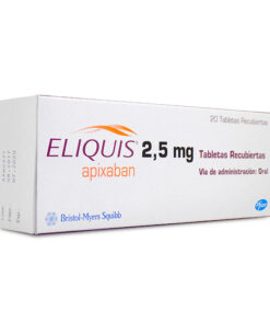 ELIQUIS 2.5 MG CAJA X 20 UNDS