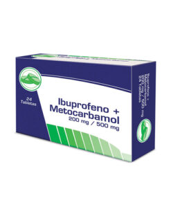 IBUPROFENO+METOC. 200/500 MG COASP CAJA X 24 TABS