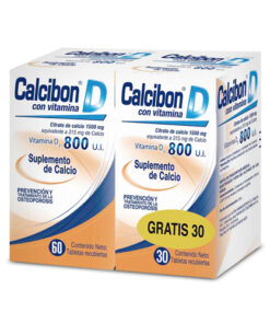 CALCIBON D 800 UI GTS FCO X 30 CAJA X 60 TABS