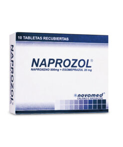 NAPROZOL 500/20 MG CAJA X 10 TABS