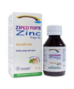 ZIPED FORTE 4 MG/ML DURAZNO FCO X 90 ML