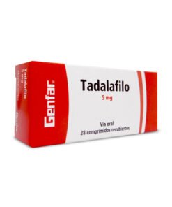 TADALAFILO  5 MG GENFAR CAJA X 28 COMP