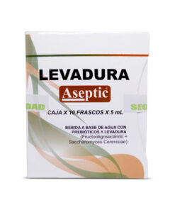 LEVADURA ASEPTIC 5 ML CAJA X 10 FCOS