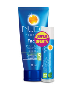NUDE PROT.FACIAL SPF 50 X 60 ML+LABIAL