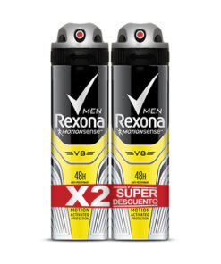 DESO REXONA SPRAY V8 X 2 UND PRECIO ESPECIAL