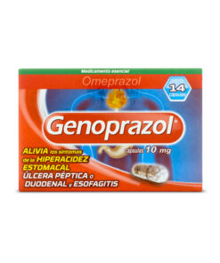 GENOPRAZOL 10 MG CAJA X 14 CAPS
