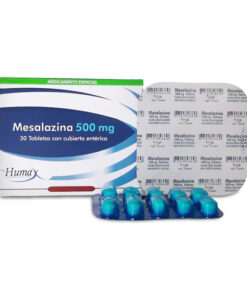MESALAZINA 500 MG HUMAX ** CAJA X 30 TAB