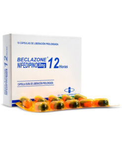 BECLAZONE 30 MG (NIFEDIPINO) CAJA X 10 CAPS