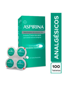 ASPIRINA ULTRA 500 MG CAJA X 100 TABS
