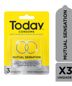 PRESERV. TODAY MUTUAL SENSATION CAJA X 3 UNDS