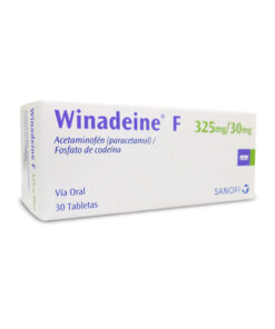 WINADEINE F 325/30 MG CAJA X 30 TABS