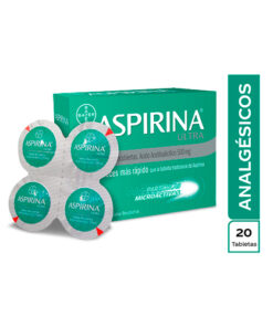 ASPIRINA ULTRA 500 MG CAJA X 20 TABS