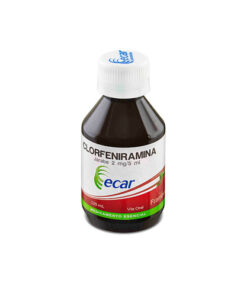 CLORFENIRAMINA JBE 2 MG ECAR FCO X 120 ML