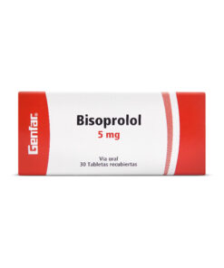 BISOPROLOL 5 MG GENFAR ** CAJA X 30 TABS