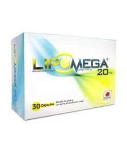 LIPOMEGA 20 MG CAJA X 30 CAPS